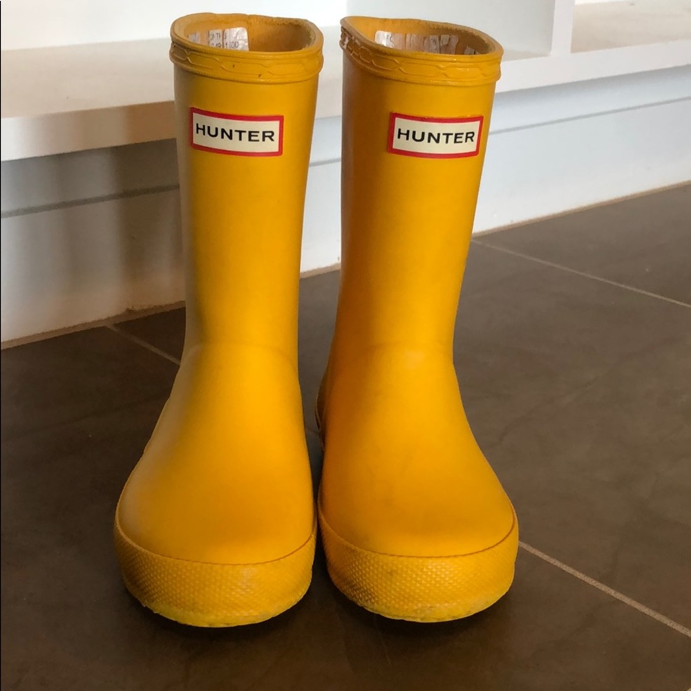 Hunter kids rain boots